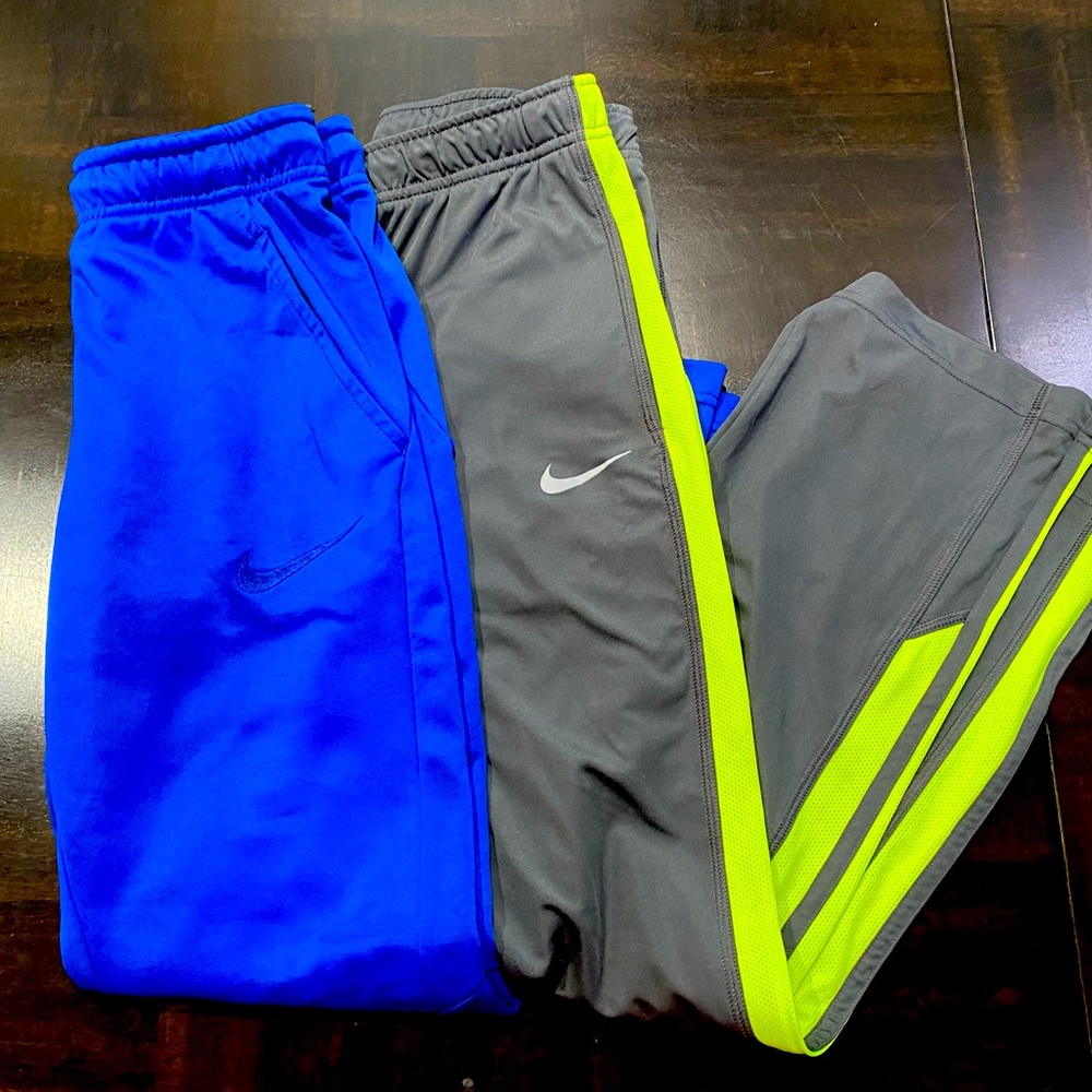 2-Piece Bundle NIKE DRI-FIT Boys Joggers Size Large